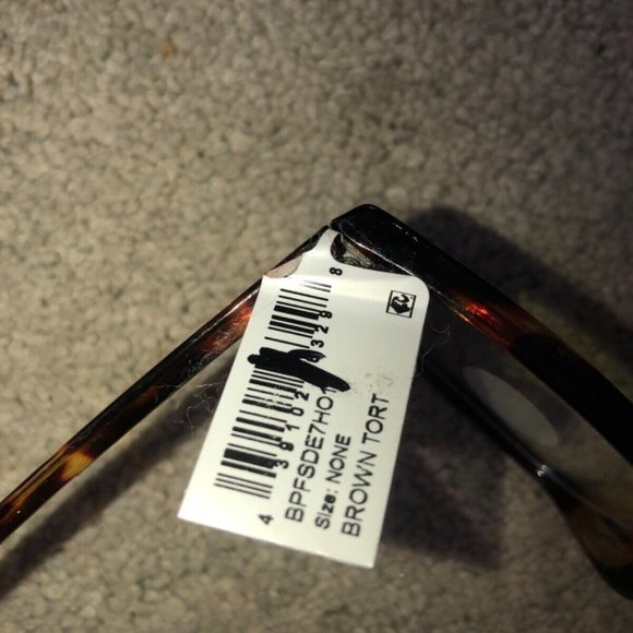 Nordstorm Rack‎ Brown tortoise Blue Light Screen Glasses Eyeglasses NWT - Picture 9 of 10